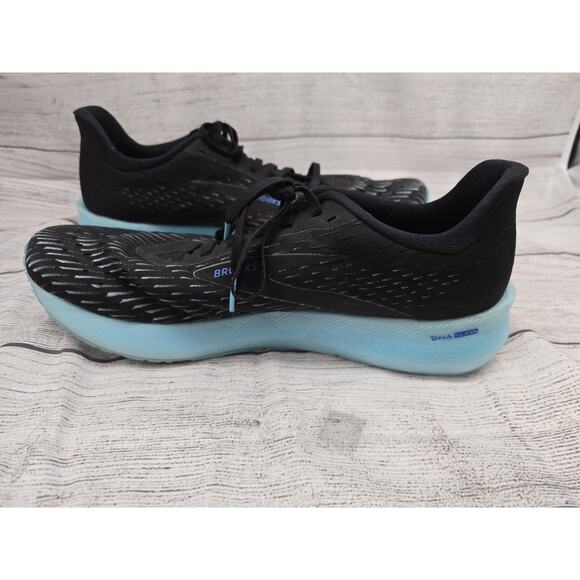 Brooks Hyperion Tempo Men\'s 11.5 Running Shoes Black Light Blue Lace Up Sneaker main image 4